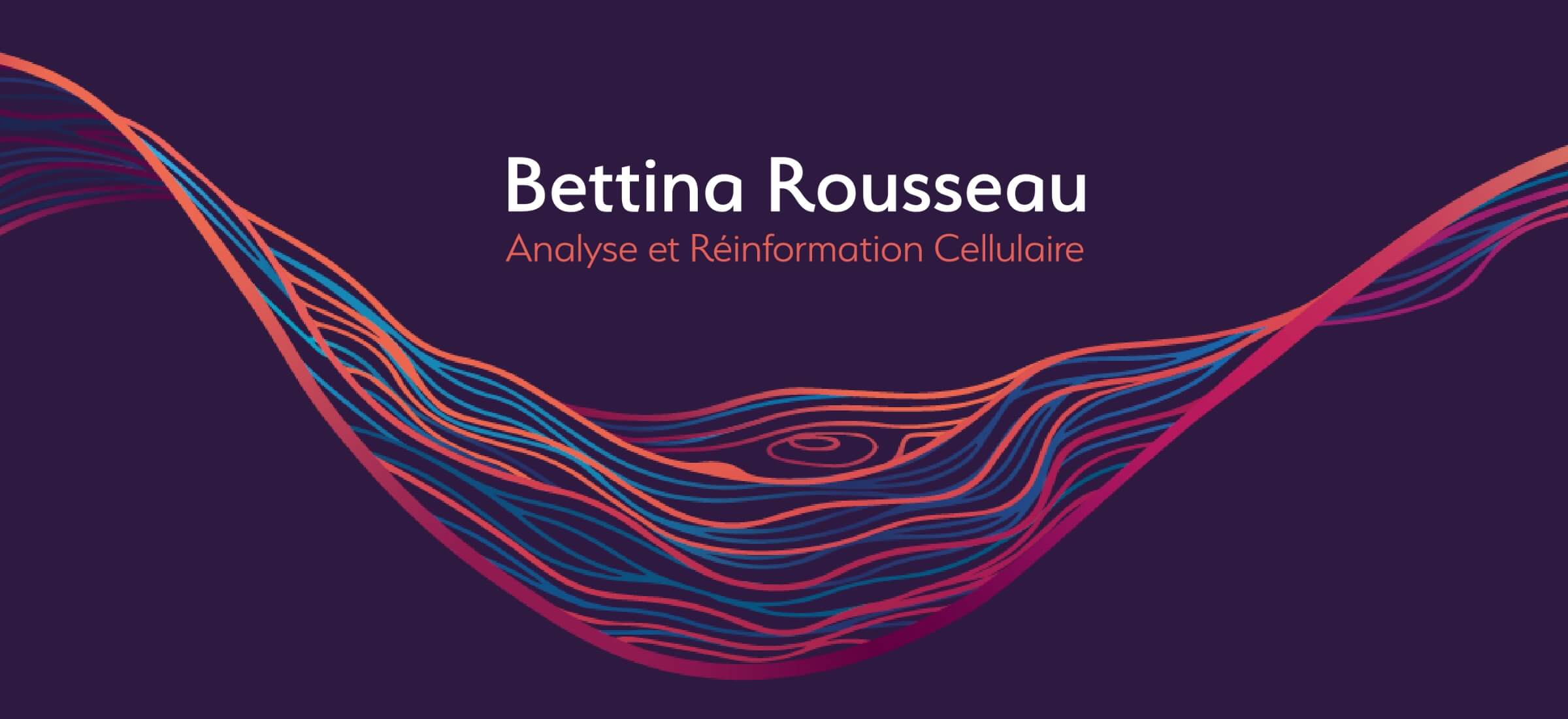 Création de logo et identité pour Bettina Rousseau, praticienne en ARC